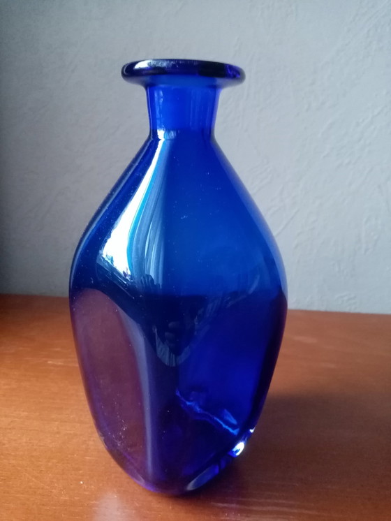 Image 1 of Glass Decanter By Jacob Eiler Bang For Kastrup Denmark