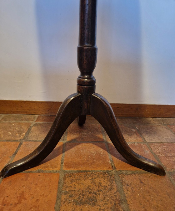 Image 1 of Mesa clásica antigua elegante de estilo inglés con tapa inclinada y tablero rectangular