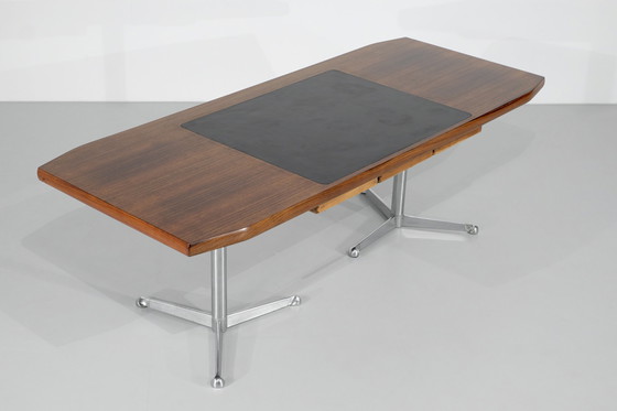 Image 1 of T 160" desk By Osvaldo Borsani For Tecno, Italy 1960s.