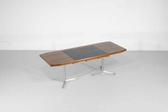 Image 1 of T 160" desk By Osvaldo Borsani For Tecno, Italy 1960s.