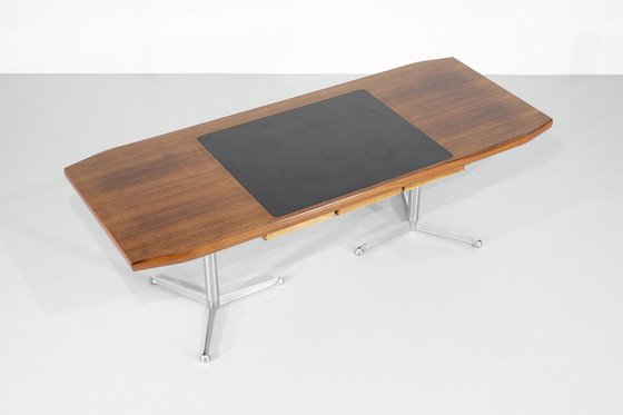 Image 1 of T 160" desk By Osvaldo Borsani For Tecno, Italy 1960s.