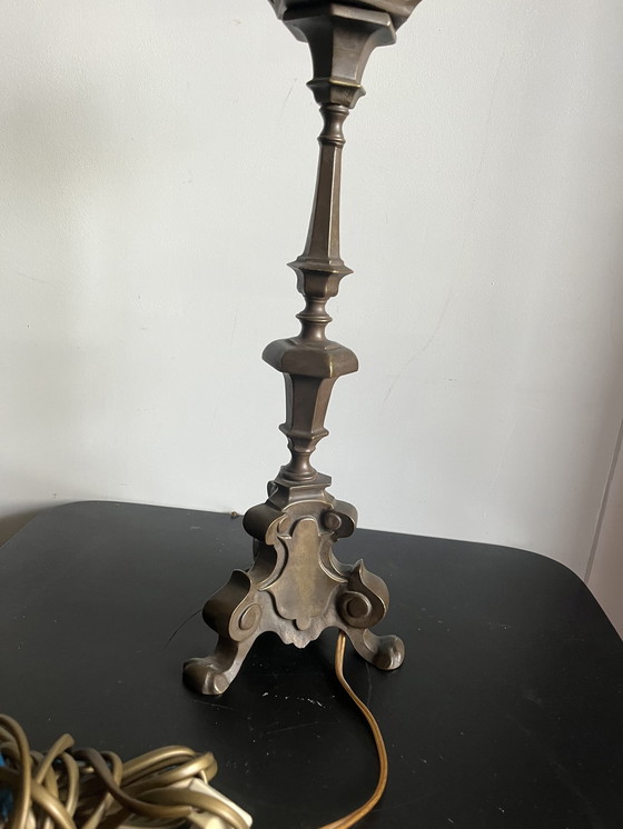 Image 1 of Bronzen Baroque Lampenvoet