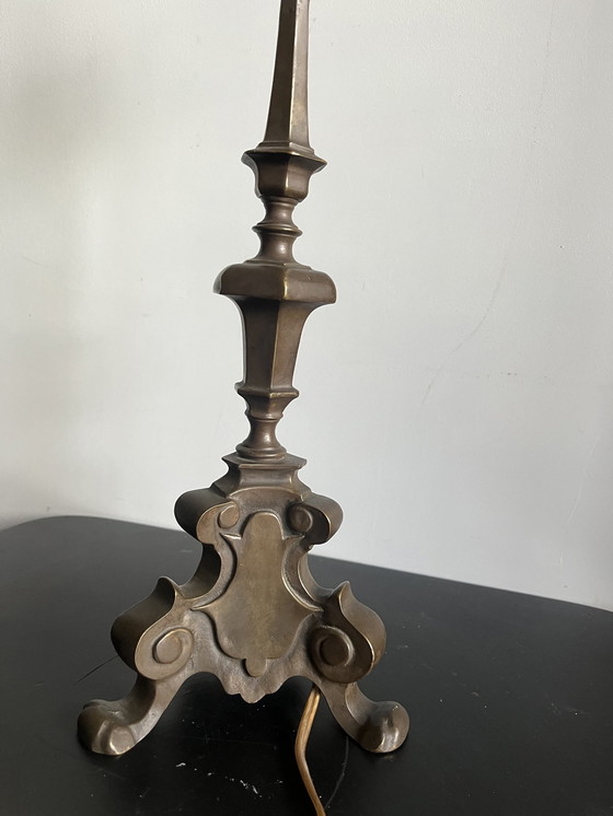 Image 1 of Bronzen Baroque Lampenvoet