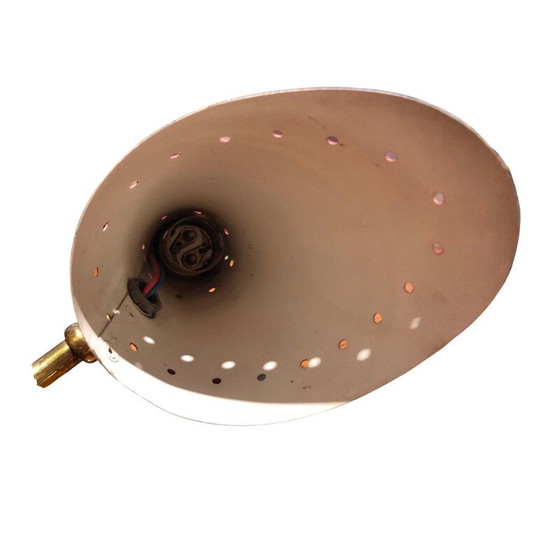 Image 1 of Pair of vintage brass sconces, 1950