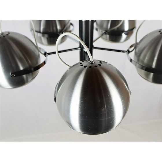 Image 1 of Vintage metal Eyeball pendant lamp, 1960