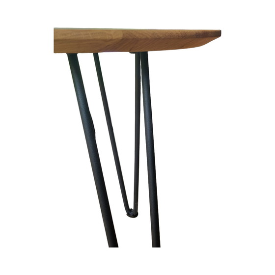 Image 1 of Table d'appoint Bjorn Woodwork avec incrustation en bois