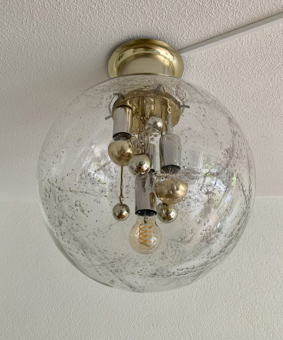 Image 1 of Plafonnier vintage Doria Leuchten