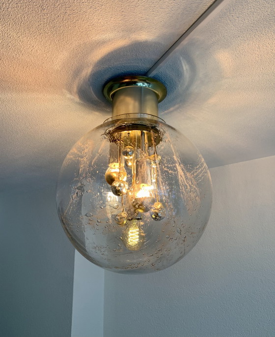 Image 1 of Plafonnier vintage Doria Leuchten