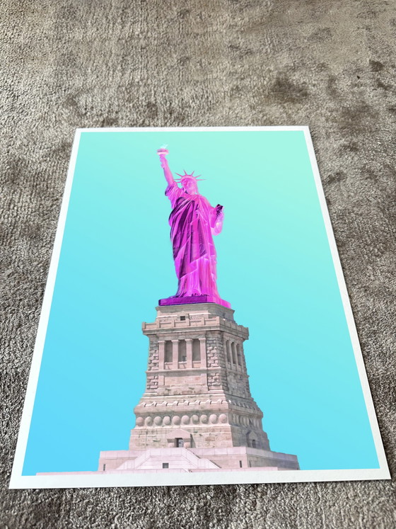Kopie Van Miss Liberty (New York) – Photography, Paper, Abstract (photo 6 of 6)