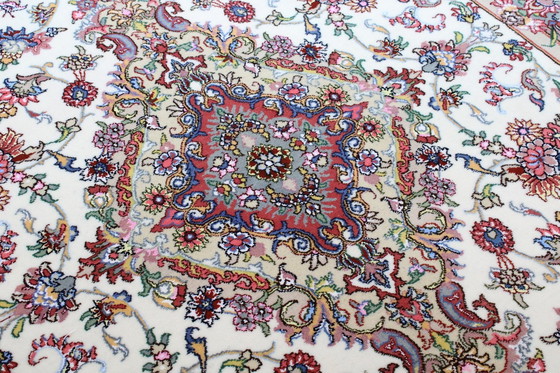 Image 1 of Original hand-knotted Persian carpet Tabriz 290 X 193 Cm New , Unused