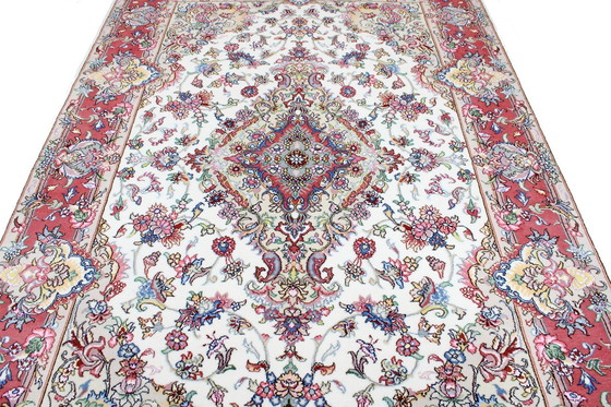 Image 1 of Original hand-knotted Persian carpet Tabriz 290 X 193 Cm New , Unused