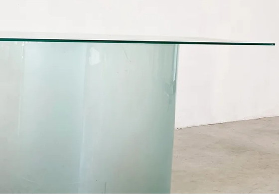 Image 1 of Fiam Marea console table in glass