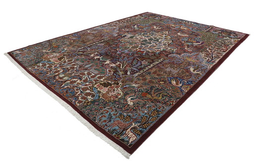 Original hand-knotted Persian carpet Kashmar Fine Paradise Design 395 X 296 Cm Top condition