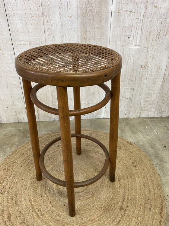 Image 1 of Fischel Cannage Stool