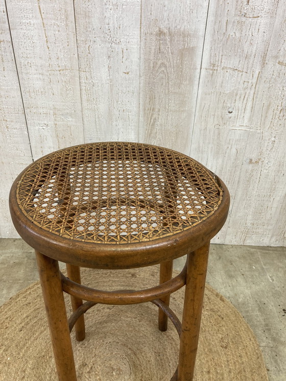 Image 1 of Fischel Cannage Stool