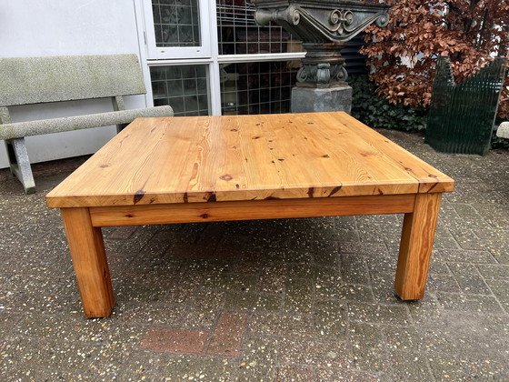 Image 1 of Pine coffee table from the 1970s, Sven Larsson