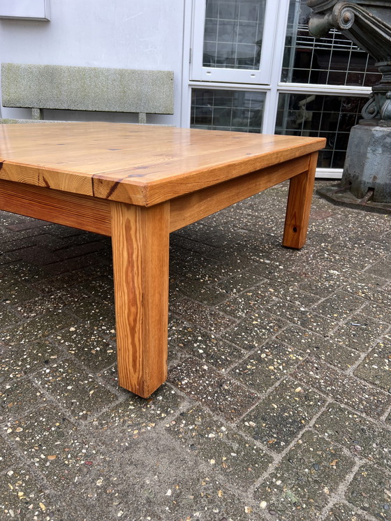 Image 1 of Pine coffee table from the 1970s, Sven Larsson