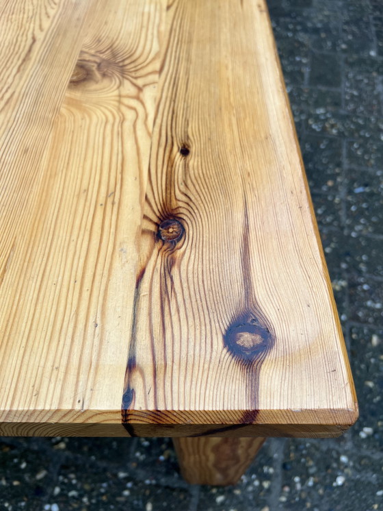 Image 1 of Pine coffee table from the 1970s, Sven Larsson