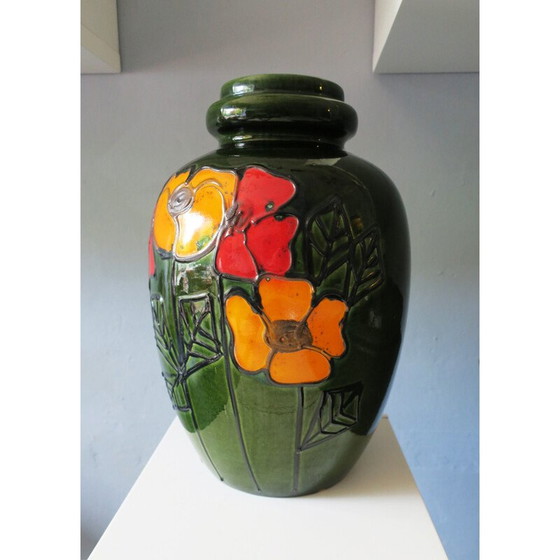 Image 1 of Vintage ceramic floor vase, 1960