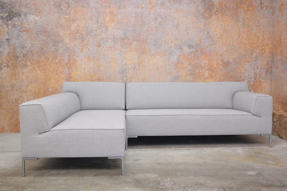 Image 1 of Newly upholstered Design on Stock Bloq corner sofa