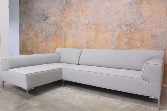 Image 1 of Newly upholstered Design on Stock Bloq corner sofa