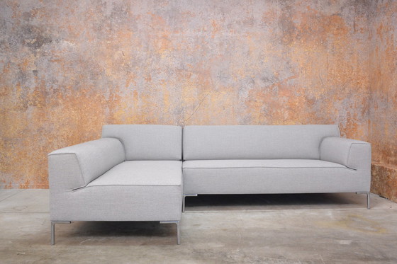 Image 1 of Newly upholstered Design on Stock Bloq corner sofa