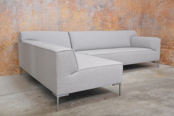 Image 1 of Newly upholstered Design on Stock Bloq corner sofa