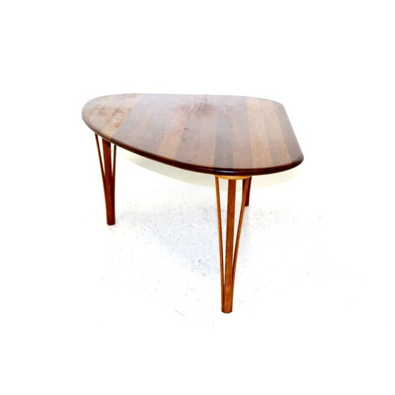 Image 1 of Vintage coffee table by Haslev Møbelfabrikk Royal Copenhagen, Denmark 1990