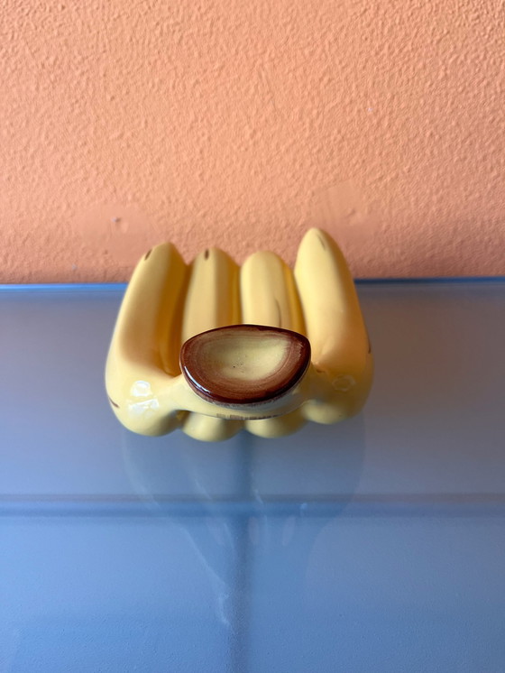 Image 1 of Vintage Ikea Rare Kuperad Banana Banana Bowl