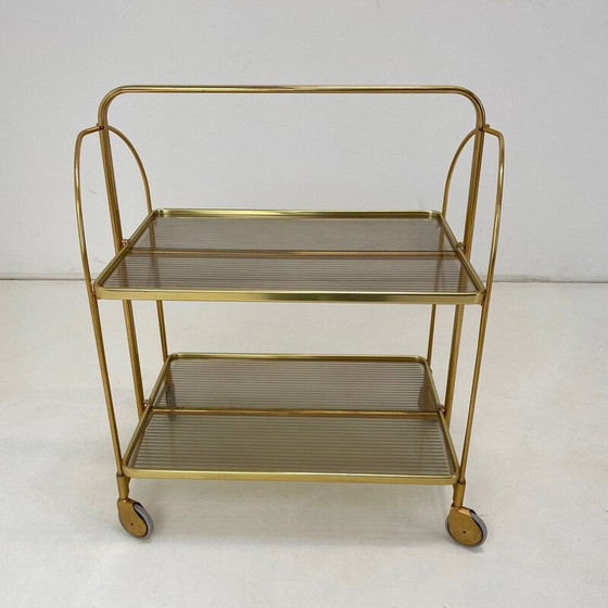 Image 1 of Vintage folding serving trolley, Germany 1960s