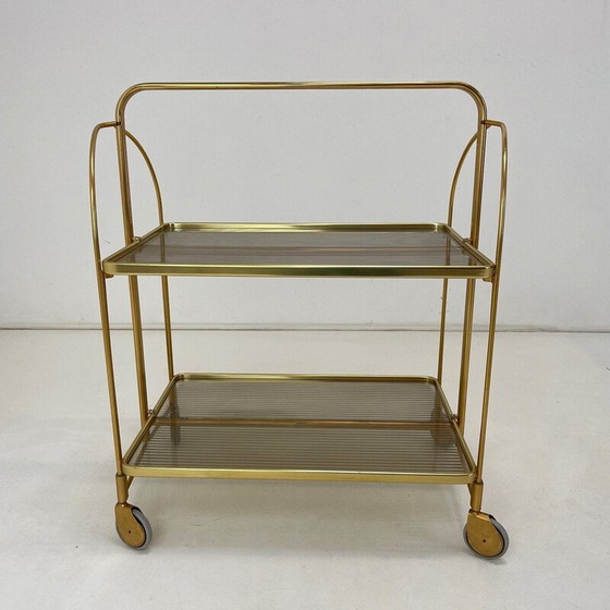 Image 1 of Vintage folding serving trolley, Germany 1960s