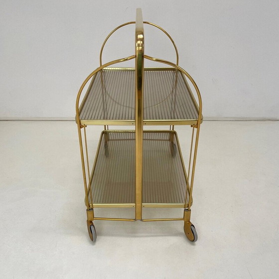 Image 1 of Vintage folding serving trolley, Germany 1960s