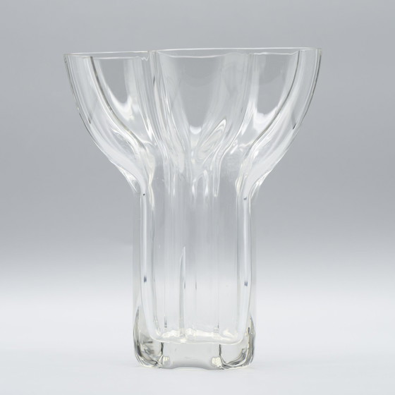 Image 1 of Rare Tapio Wirkkala Designed Rosenthal Satin Glass Vase Model 470-20 CM MCM