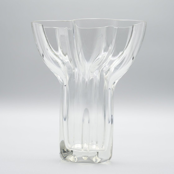 Image 1 of Rare Tapio Wirkkala Designed Rosenthal Satin Glass Vase Model 470-20 CM MCM