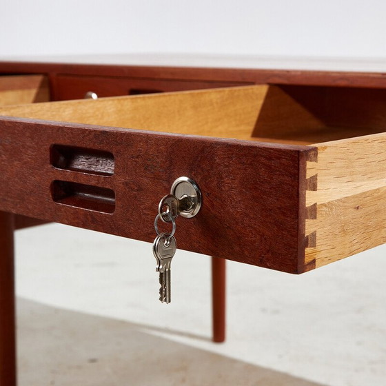 Image 1 of Vintage teak desk by Nanna Ditzel for Søren Willadsen, 1950s