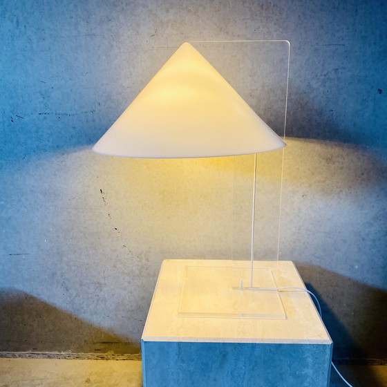 Image 1 of Mid-Century Table lamp Harco Loor Plexiglas 1970