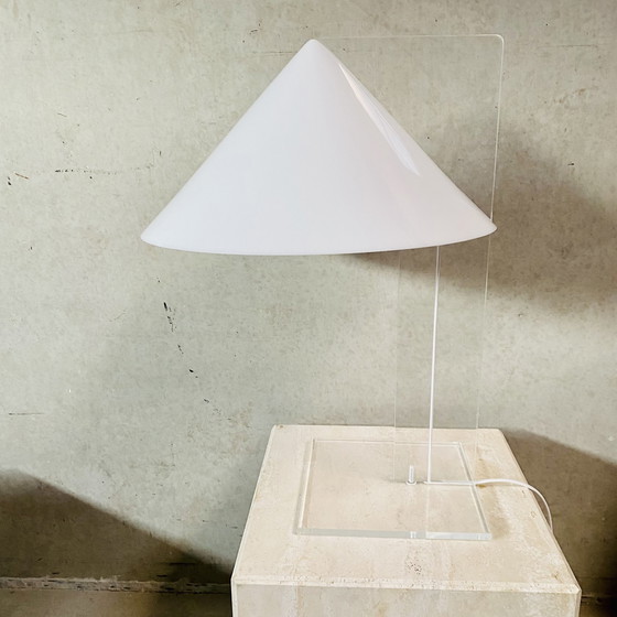 Image 1 of Mid-Century Table lamp Harco Loor Plexiglas 1970