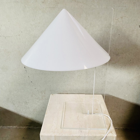 Image 1 of Mid-Century Table lamp Harco Loor Plexiglas 1970