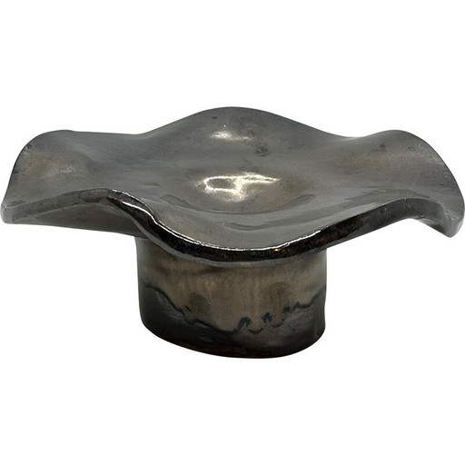 Vintage ceramic candlestick, Czech Republic 1992