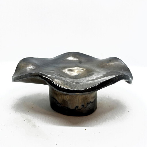 Vintage ceramic candlestick, Czech Republic 1992