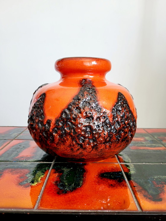 Image 1 of Vintage ceramic Fat Lava vase, Germany, 1970s