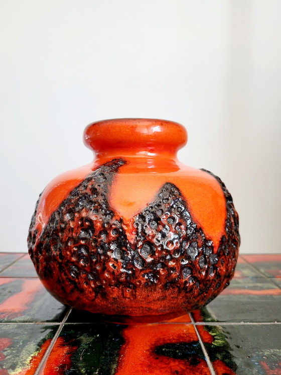 Image 1 of Vintage ceramic Fat Lava vase, Germany, 1970s