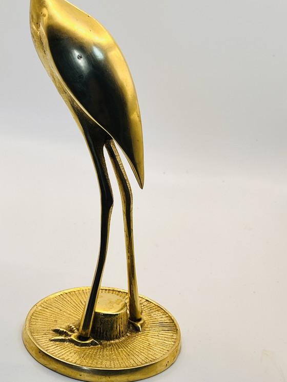 Image 1 of Cicogna di ottone