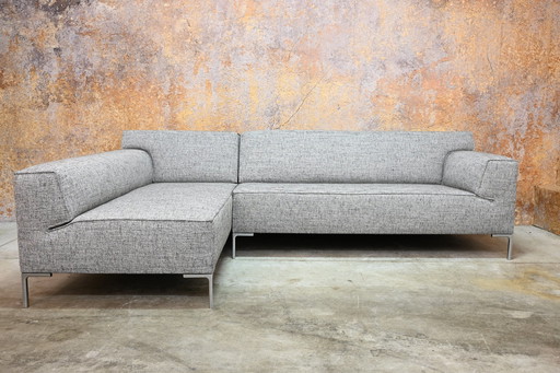 Newly Upholstered Design On Stock Bloq Corner Sofa