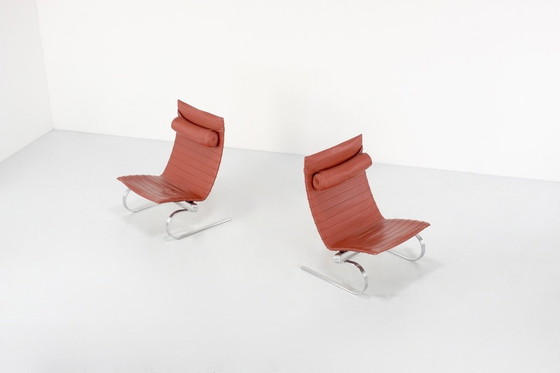 Image 1 of Pk20 Armchairs By Poul Kjaerhom For Fritz Hansen, Denmark 1968.