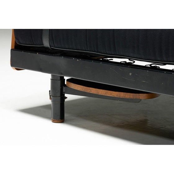 Image 1 of Vintage lacquered metal daybed by Jean Prouvé, France 1950