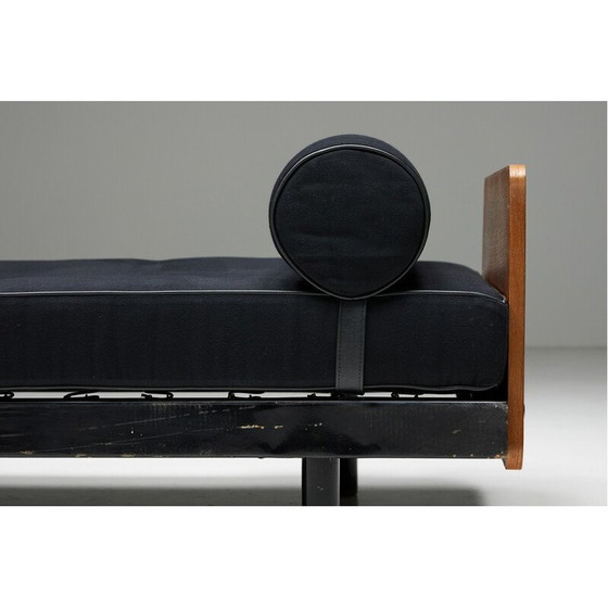 Image 1 of Vintage lacquered metal daybed by Jean Prouvé, France 1950