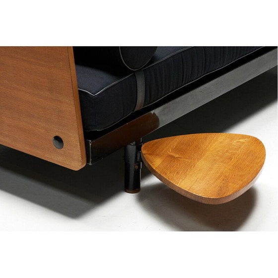 Image 1 of Vintage lacquered metal daybed by Jean Prouvé, France 1950