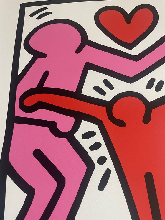 Image 1 of Keith Haring Untitled Family, Copyright Keith Haring Foundation,Licensed By Artestarny And Printed In U.K