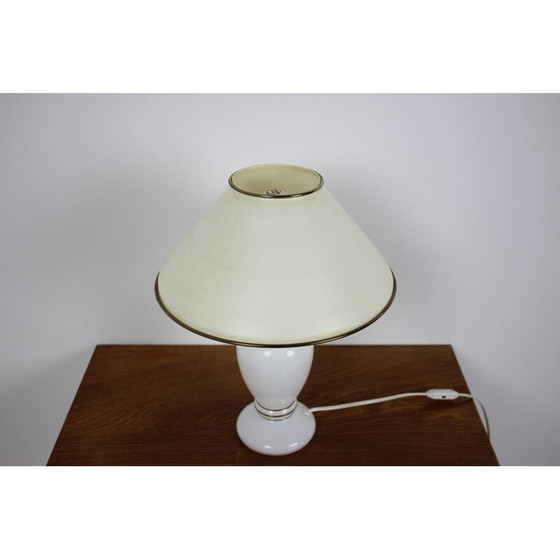 Image 1 of Lampada da tavolo in vetro di metà secolo, anni '70